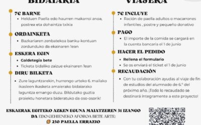 ESKOLAKO JAIALDIRAKO BAZKARIA